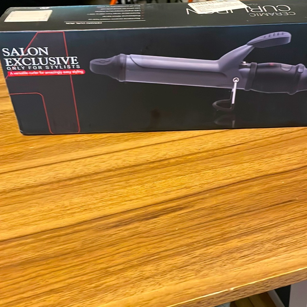 Ceramic curling iron